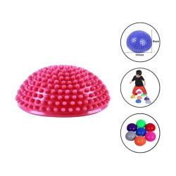 Полукруглый массажный мяч Gymnic 02125061, розовый, 16 см