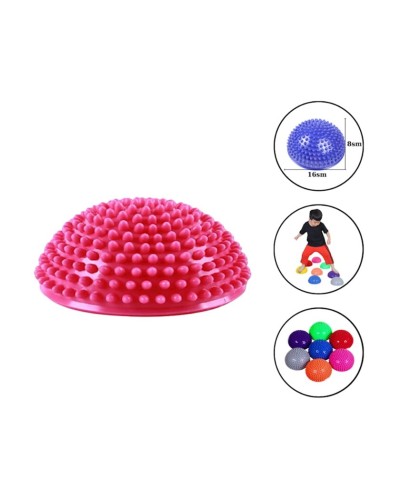 Yarıyumru masaj topu Gymnic 02125061, çəhrayı, 16 sm