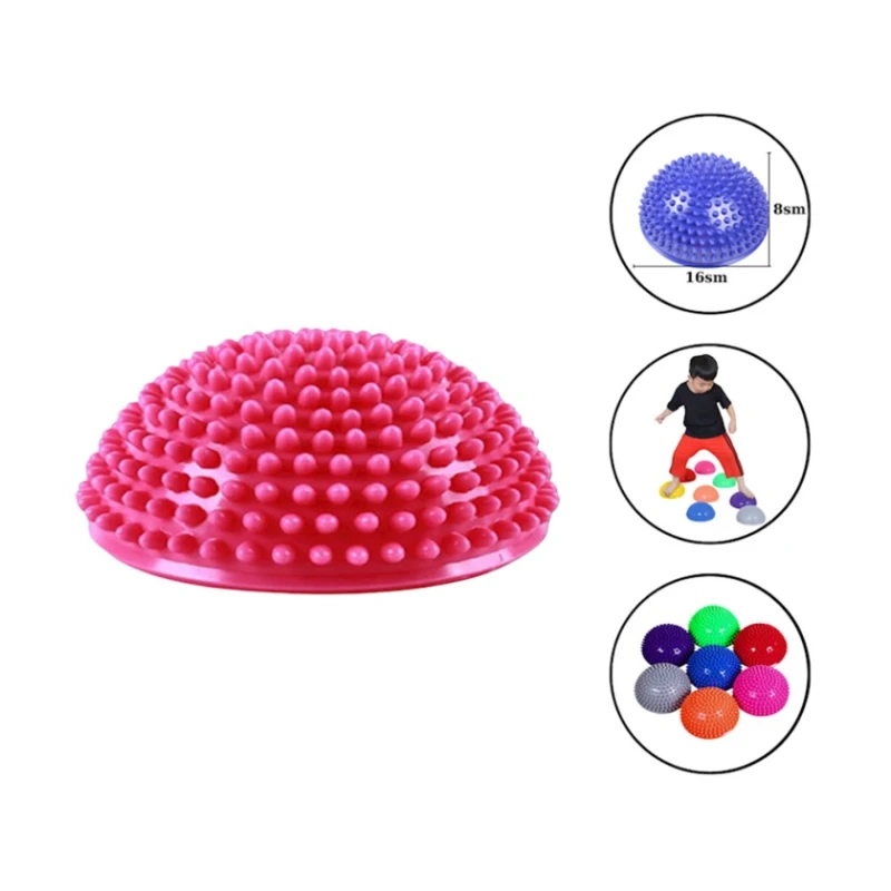 Yarıyumru masaj topu Gymnic 02125061, çəhrayı, 16 sm