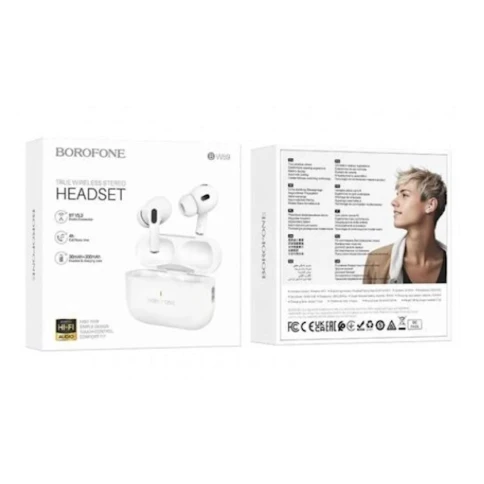 Беспроводные наушники Borofone BW59 White