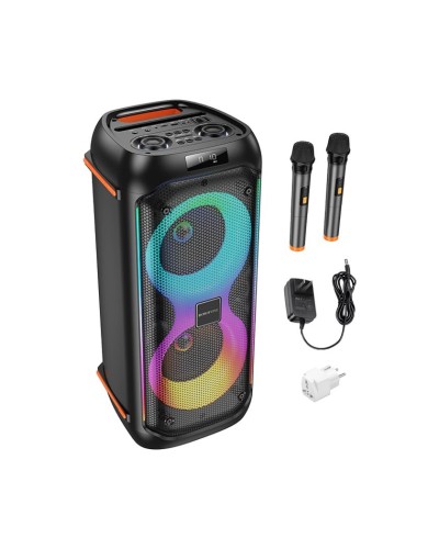 Portativ dinamik Borofone BP26 Wave, qara