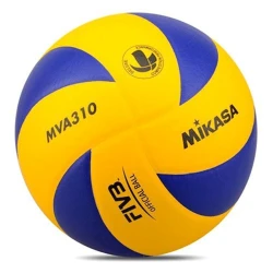 Волейбольный мяч Mikasa MVA310, размер 7, желтый/синий