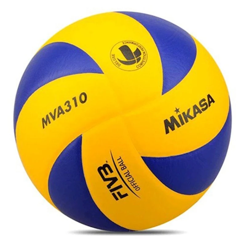 Волейбольный мяч Mikasa MVA310, размер 7, желтый/синий Волейбольный мяч Mikasa MVA310, размер 7, желтый/синий