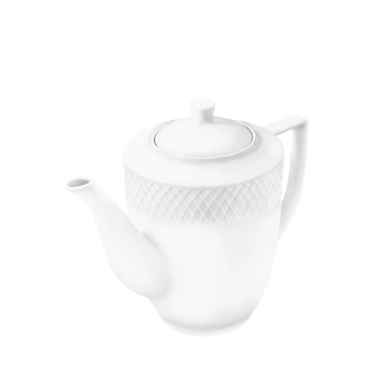 Кофейник Wilmax Diamond 880111-JV, фарфор, белый, 750 мл Кофейник Wilmax Diamond 880111-JV, фарфор, белый, 750 мл