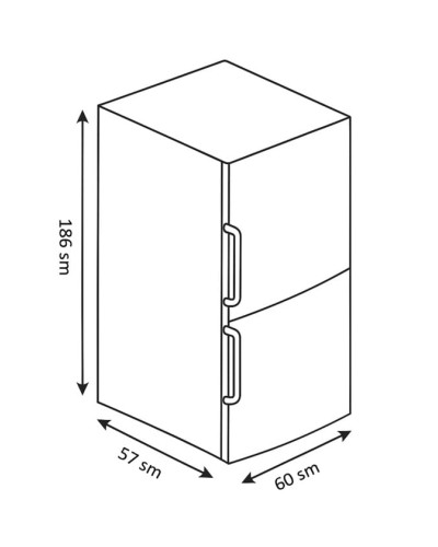 Soyuducu Regal 379 Flatty Inox