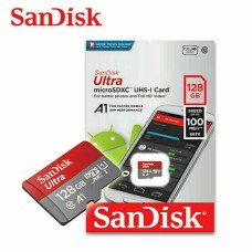 Yaddaş kartı SanDisk 128GB Ultra MicroSDXC Class 10 UHS-I