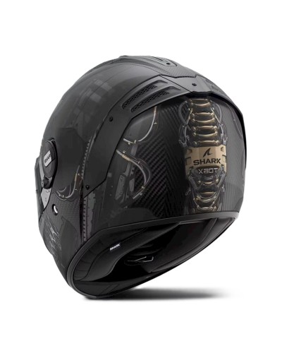 Motosikl dəbilqəsi Shark Spartan RS Carbon Xbot HE8158EDACM, ölçü M, qara