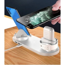 Беспроводное зарядное устройство 6-in-1 Charging Station WS5WH
