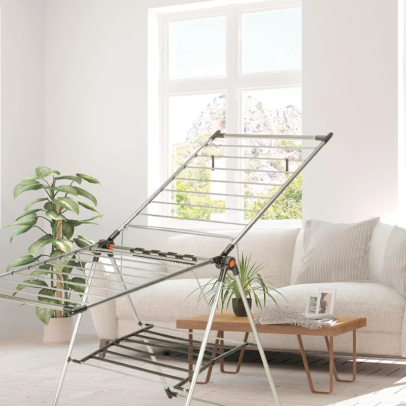 Сушилка для белья Harbinger MM-017, 20 м, алюминий/пластик, серебристая