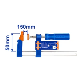 Струбцина столярная Wadfow WCP2151, 50x150 мм