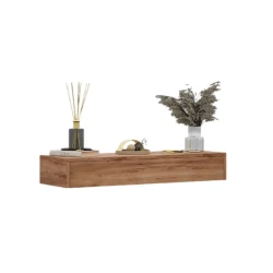 Консоль Art Mebel 19, ламинат, 17х71х30 см, вотан