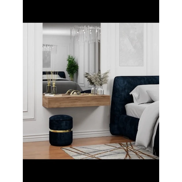 Консоль Art Mebel 19, ламинат, 17х71х30 см, вотан Консоль Art Mebel 19, ламинат, 17х71х30 см, вотан