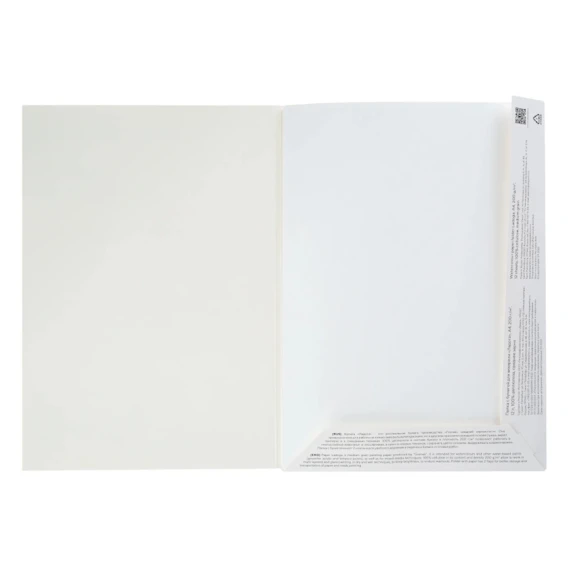 Папка с бумагой Ладога для акварели, А4, 200 г/м², 12 листов, целлюлоза, среднее зерно Папка с бумагой Ладога для акварели, А4, 200 г/м², 12 листов, целлюлоза, среднее зерно