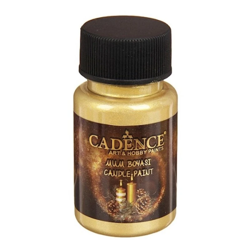 Краска для свечей Cadence Candle Paint Silver Gold, 50 мл Краска для свечей Cadence Candle Paint Silver Gold, 50 мл