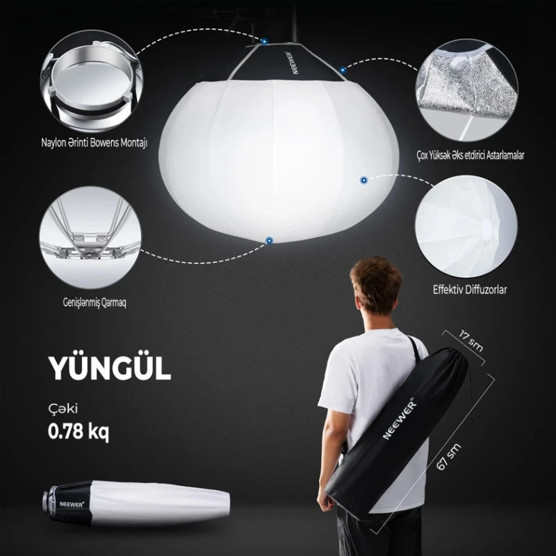 Софтбокс Neewer NS26L Lantern 65 см Софтбокс Neewer NS26L Lantern 65 см