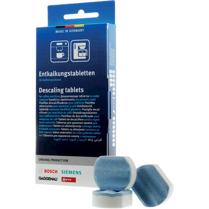 Таблетки для чистки кофемашин Bosch 311975, 3 шт Таблетки для чистки кофемашин Bosch 311975, 3 шт
