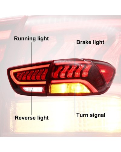 LED arxa işıqları 0592 KIA Sorento 2016-2018 üçün