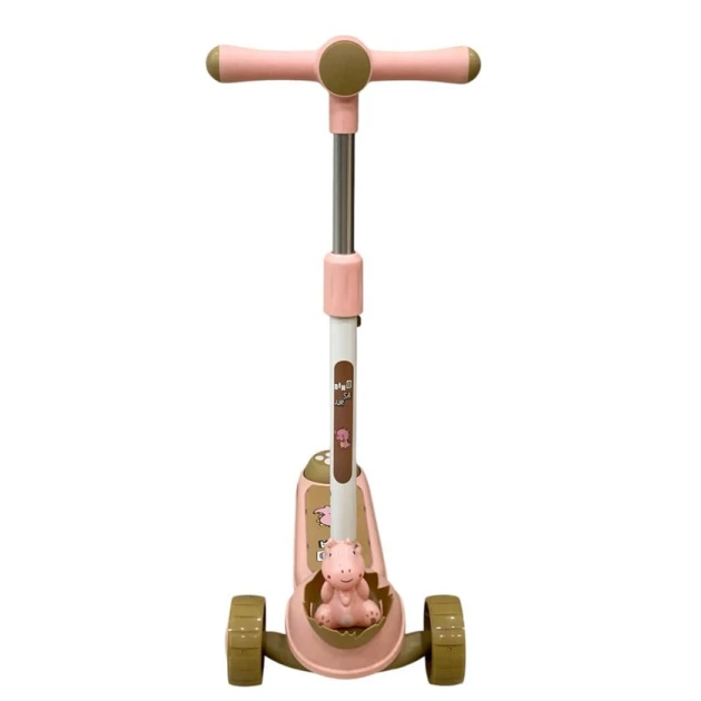 Детский самокат JJR Dino N900_pink, розовый