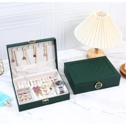 Органайзер, зеленый цвет, экокожа 23x17x7 см