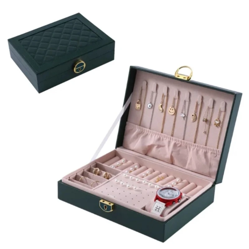 Органайзер, зеленый цвет, экокожа 23x17x7 см