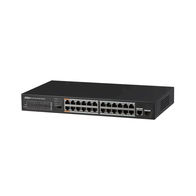 Kommutator Dahua DH-PFS3125-24ET-190 24 Port FE PoE+