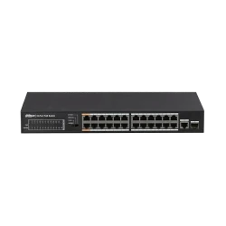 Коммутатор Dahua DH-PFS3125-24ET-190 24 Port FE PoE+