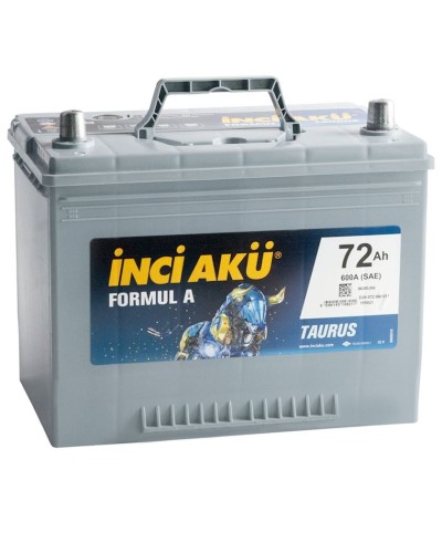 Avtomobil akkumulyatoru İnci Akü Formul A Taurus D26072060017 72Ah