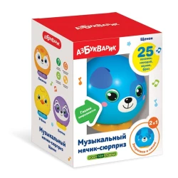 Музыкальная игрушка Азбукварик Щенок Топ-Сюрприз, 3+ лет Музыкальная игрушка Азбукварик Щенок Топ-Сюрприз, 3+ лет