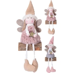 Фигурка Koopman Ангел на дереве 23 см, 1 шт, товар в ассортименте