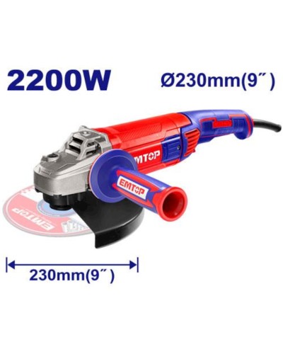 Künc cilalama maşını Emtop EAGR30093, 230 mm, 3000W