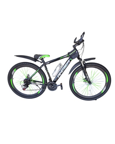 Dağ velosipedi Anmier ANM2902YSL, qara/yaşıl