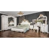Набор мебели для спальни Era Mebel Florensiya, белый (кровать 211.5x218.5x176 см, шкаф 248x70x243 см, комод 157x45.5x78 см, прикроватная тумба 62.6x44.8x65 см, зеркало 133х120 см) Набор мебели для спальни Era Mebel Florensiya, белый (кровать 211.5x218.5x176 см, шкаф 248x70x243 см, комод 157x45.5x78 см, прикроватная тумба 62.6x44.8x65 см, зеркало 133х120 см)