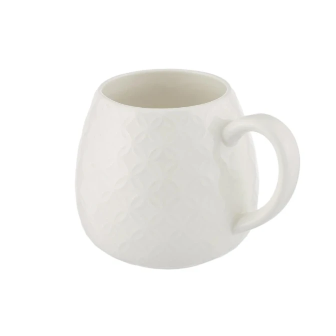 Кружка Gipfel Blanche 52101, фарфор, белая, 400 мл Кружка Gipfel Blanche 52101, фарфор, белая, 400 мл