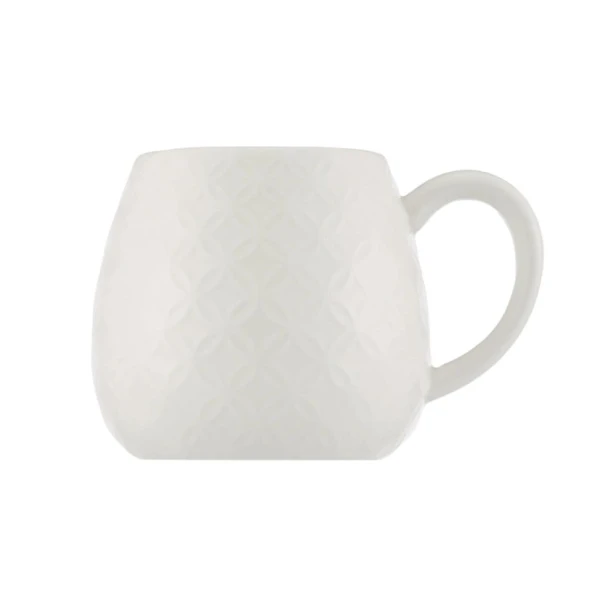 Кружка Gipfel Blanche 52101, фарфор, белая, 400 мл Кружка Gipfel Blanche 52101, фарфор, белая, 400 мл