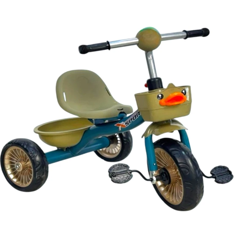 Uşaqlar üçün üçtəkərli velosiped TK-5_RB_210967, yaşıl/göy