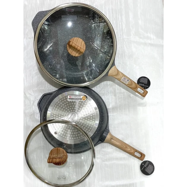 Сковородка Jio, черная, 32 см, 1 шт Сковородка Jio, черная, 32 см, 1 шт