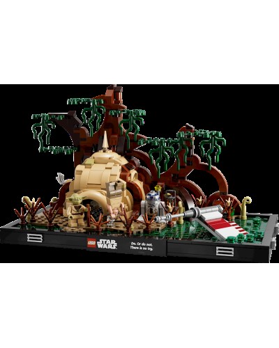 Konstruktor LEGO Star Wars Dagobah Jedi Training Diorama 75330, 18+ yaş, 585 hissə