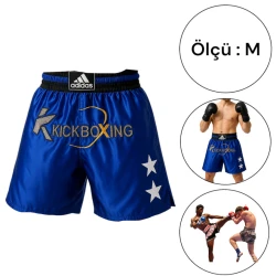 Шорты для кикбоксинга Adidas WS1243, синие, M Шорты для кикбоксинга Adidas WS1243, синие, M