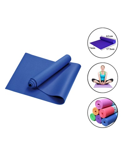 Yoqa üçün mat Yoga mat 1085, göy