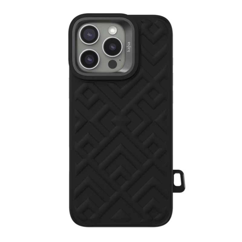 Чехол Kajsa для Apple iPhone 16 Pro, BlackTitanium Чехол Kajsa для Apple iPhone 16 Pro, BlackTitanium