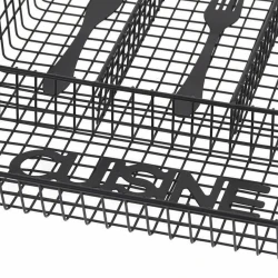 Поддон для столовых приборов Orion Bedora Cuisine Металл, Черный