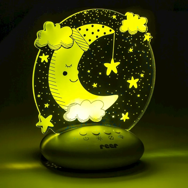 Детский ночник Reer Colour Lumy, белый