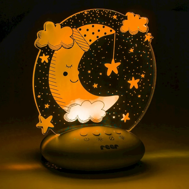 Детский ночник Reer Colour Lumy, белый