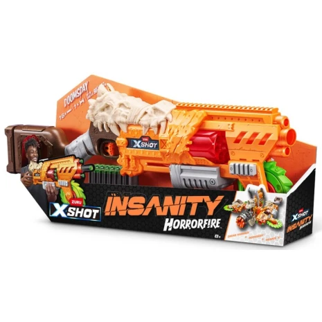 Blaster Zuru X-Shot Insanity Horrorfire Doomsday Blaster Zuru X-Shot Insanity Horrorfire Doomsday
