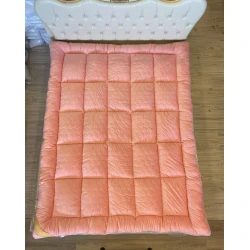 Матрас MiraNova FS-543, велюр/хлопок, розовый, 160х200 см