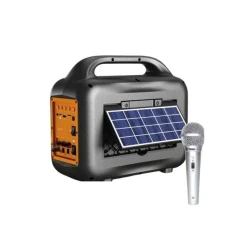 Bluetooth-динамик с микрофоном, 1 светодиодной лампой и фонариком Torima GTS-1768