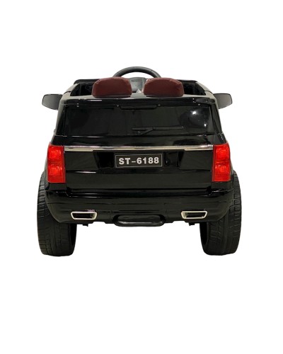 Uşaq elektrik avtomobili LR 6188-1, qara