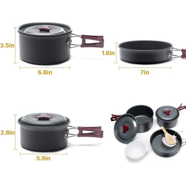 Набор походной посуды AL-300 Набор походной посуды AL-300