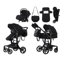 Детская коляска Kidilo G600+C, черная