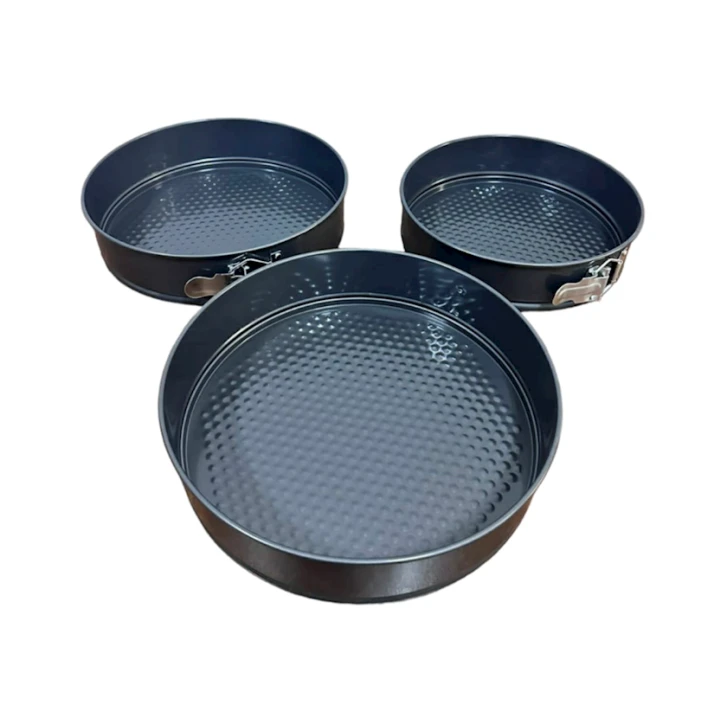 Bişirmə üçün qəlib dəsti K330, 28/26/23 sm, boz